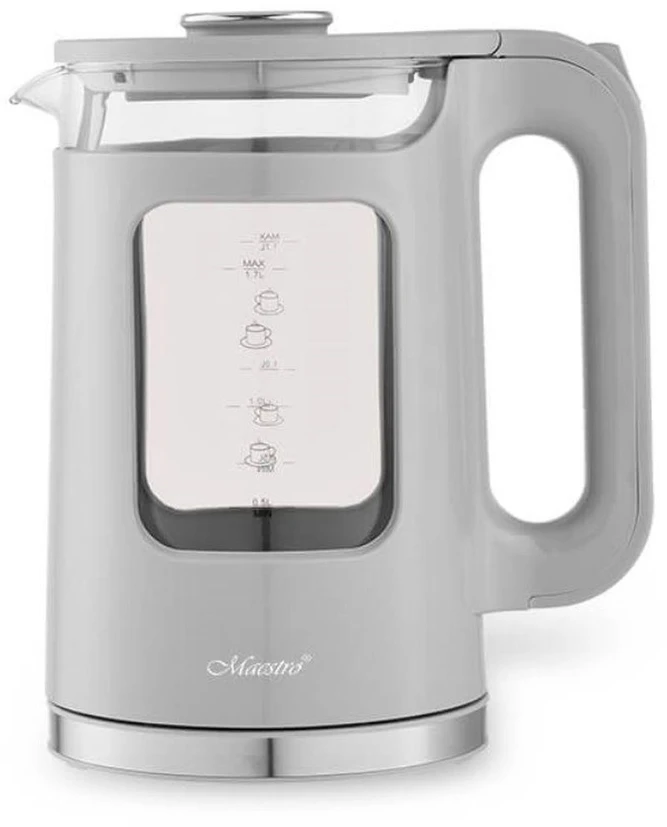Maestro MR-065 electric virdulys 1.7 L 2200 W (MR-065-Pilkas) Pilkas