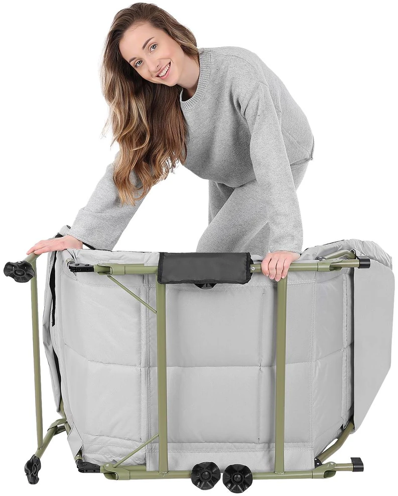 Enero Camp SULANKSTOMA TURISTINĖ LOVA DELUXE HOLIDAY 190X64X30CM 1065441