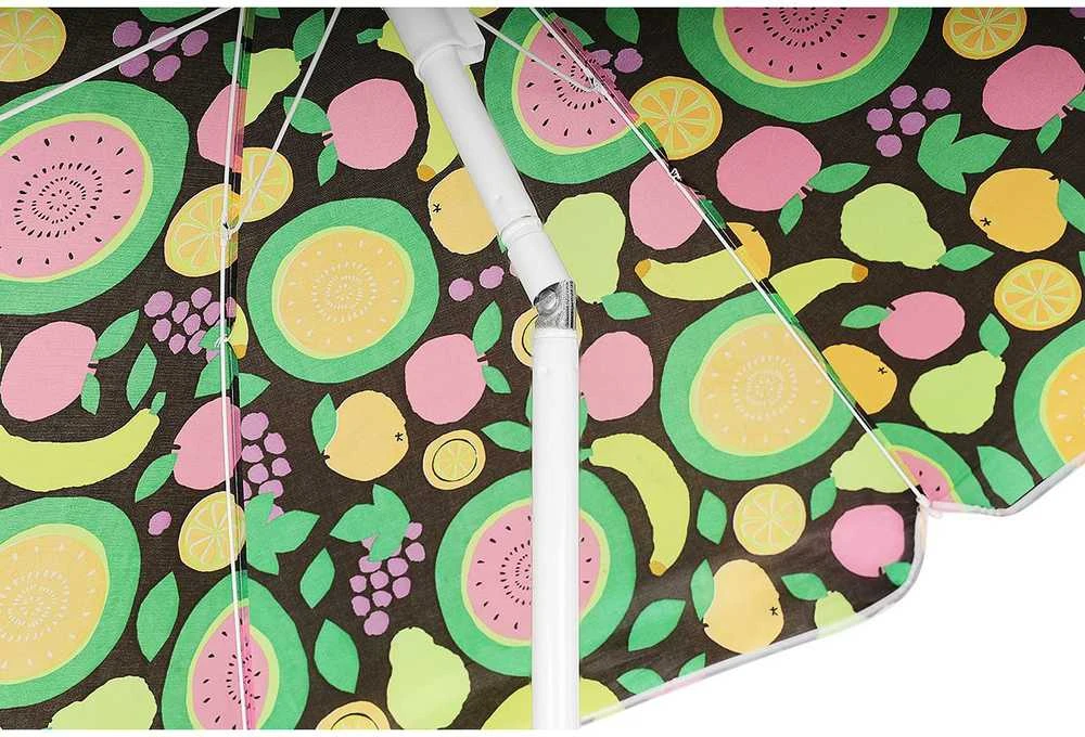 Enero Camp PARASOL PLAŻOWO BALKONOWY 160CM MIX FRUIT 1048802, žema ...