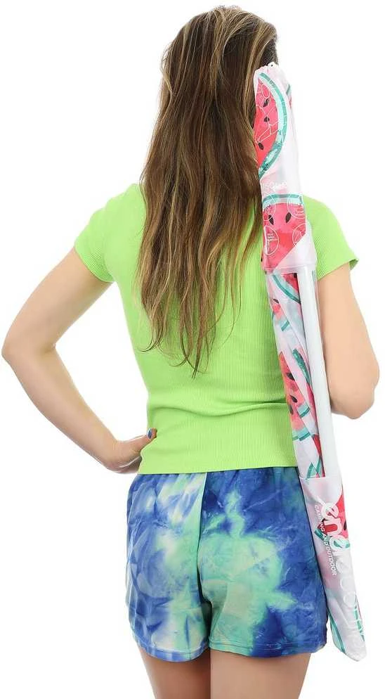 Enero Camp Paplūdimio ir balkono skėtis 160 cm arbūzas