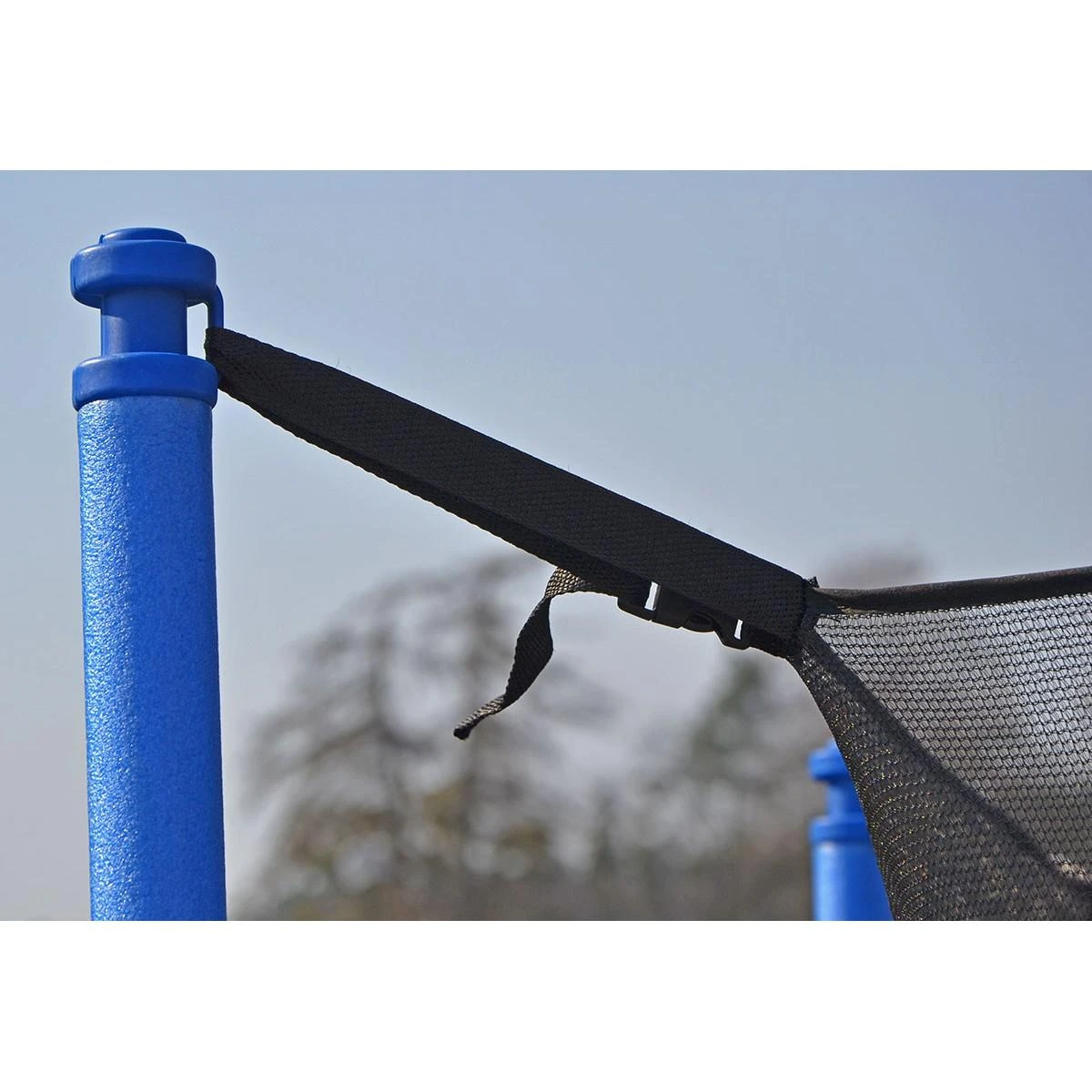 Enero Trampolinos stulpelio dangtelis mėlynas
