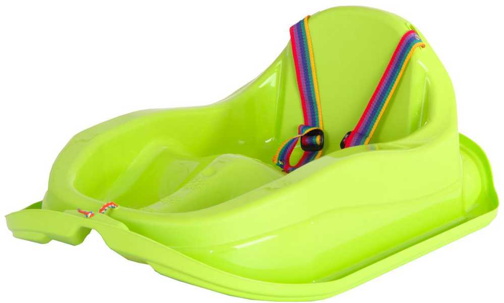 Enero Plastikinės rogutės MARMAT, žalios