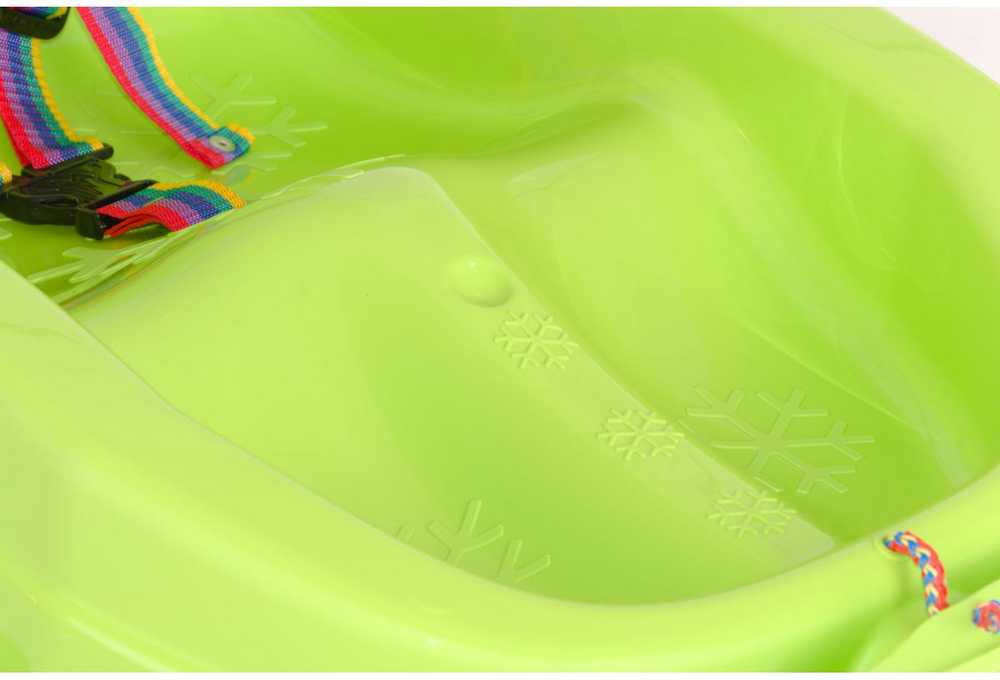 Enero Plastikinės rogutės MARMAT, žalios