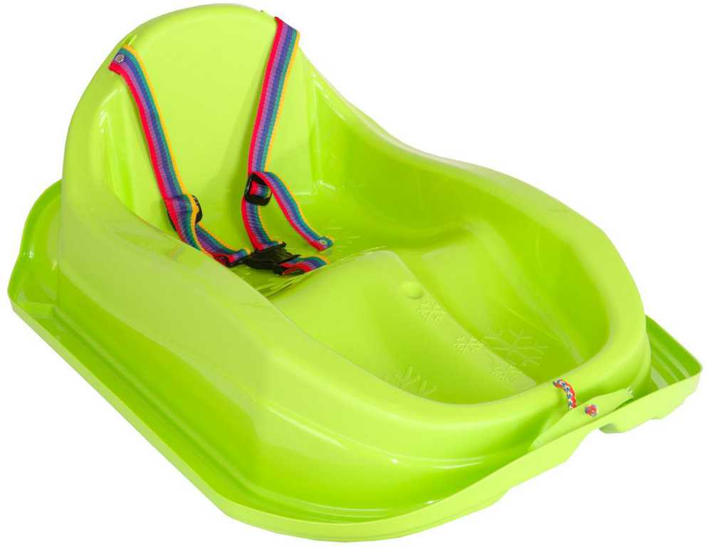 Enero Plastikinės rogutės MARMAT, žalios