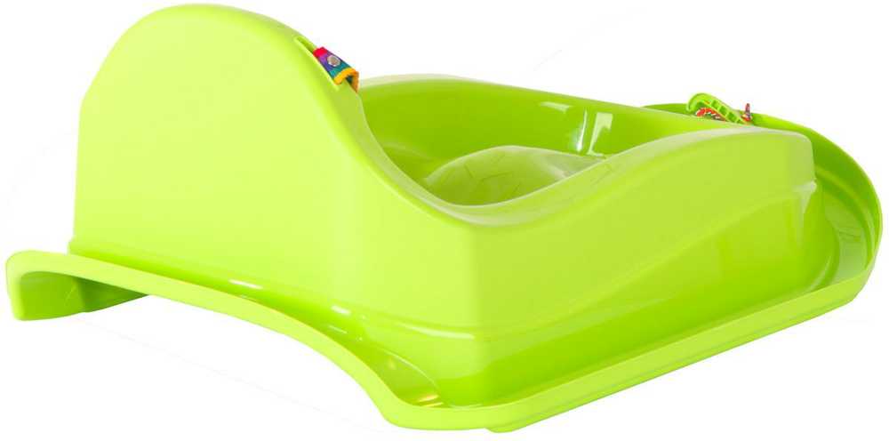Enero Plastikinės rogutės MARMAT, žalios