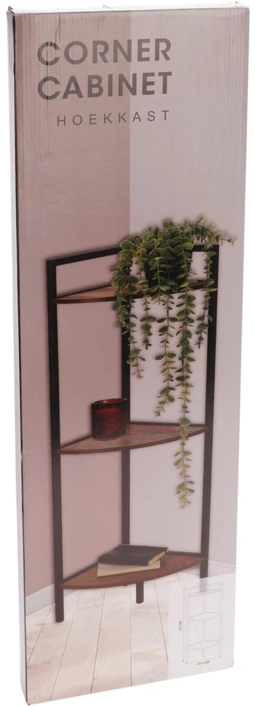 Excellent Houseware Trends4You Kampinis Metalinis Drabužių Stovas 23,5x23,5x76 cm - Saugojimo Lentyna