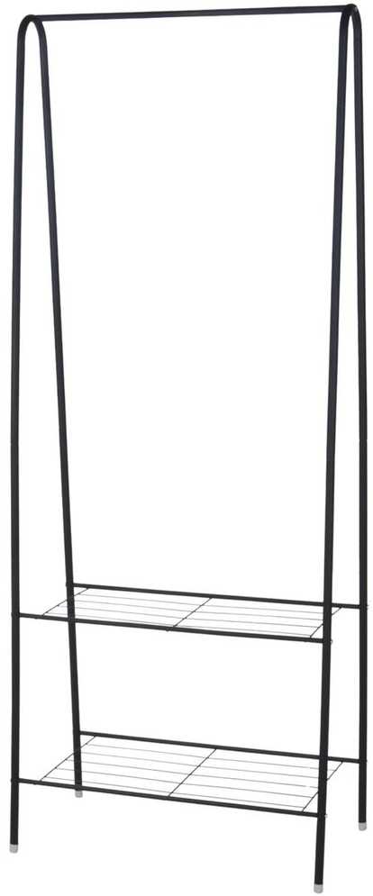 Excellent Houseware Storage solutions Drabužių kabykla su 2 lentynomis, 61x34x152cm
