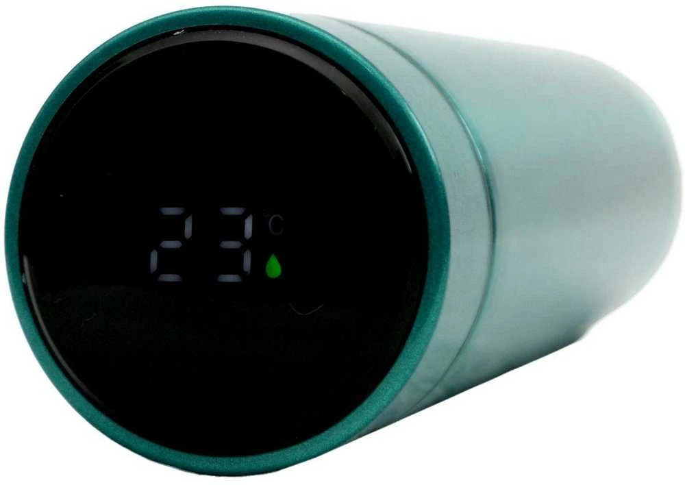 Excellent Houseware Excellent Housewere THERMOS TOURIST PUODULIS SU TERMOMETRA 450ml MĖLYNA