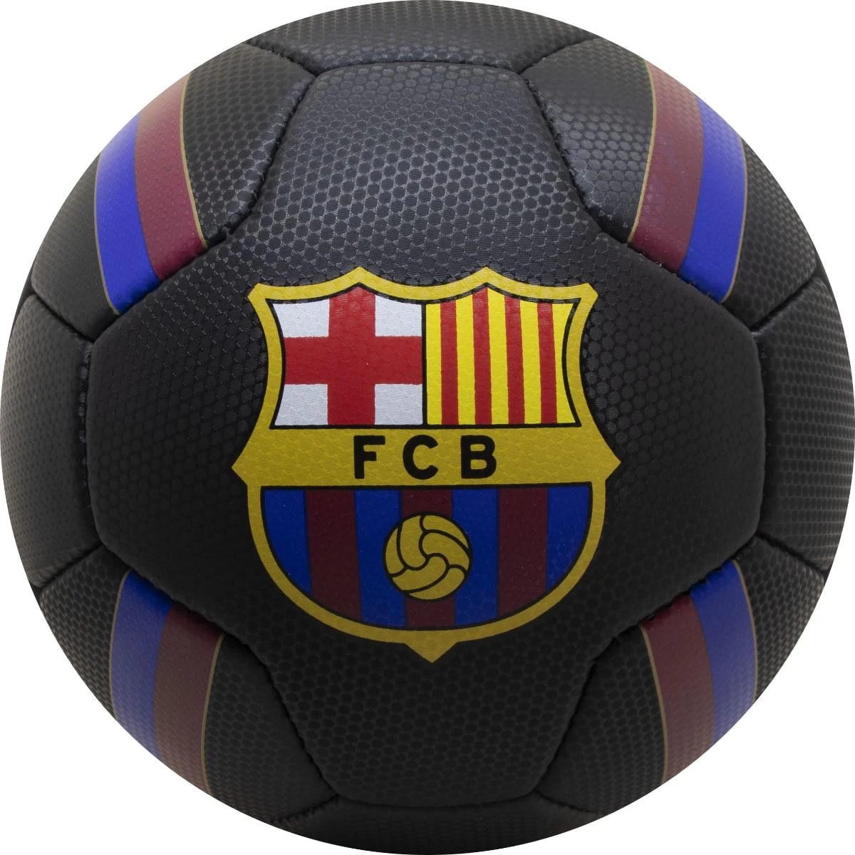 futbolo kamuolys FC Barcelona juodas R.5