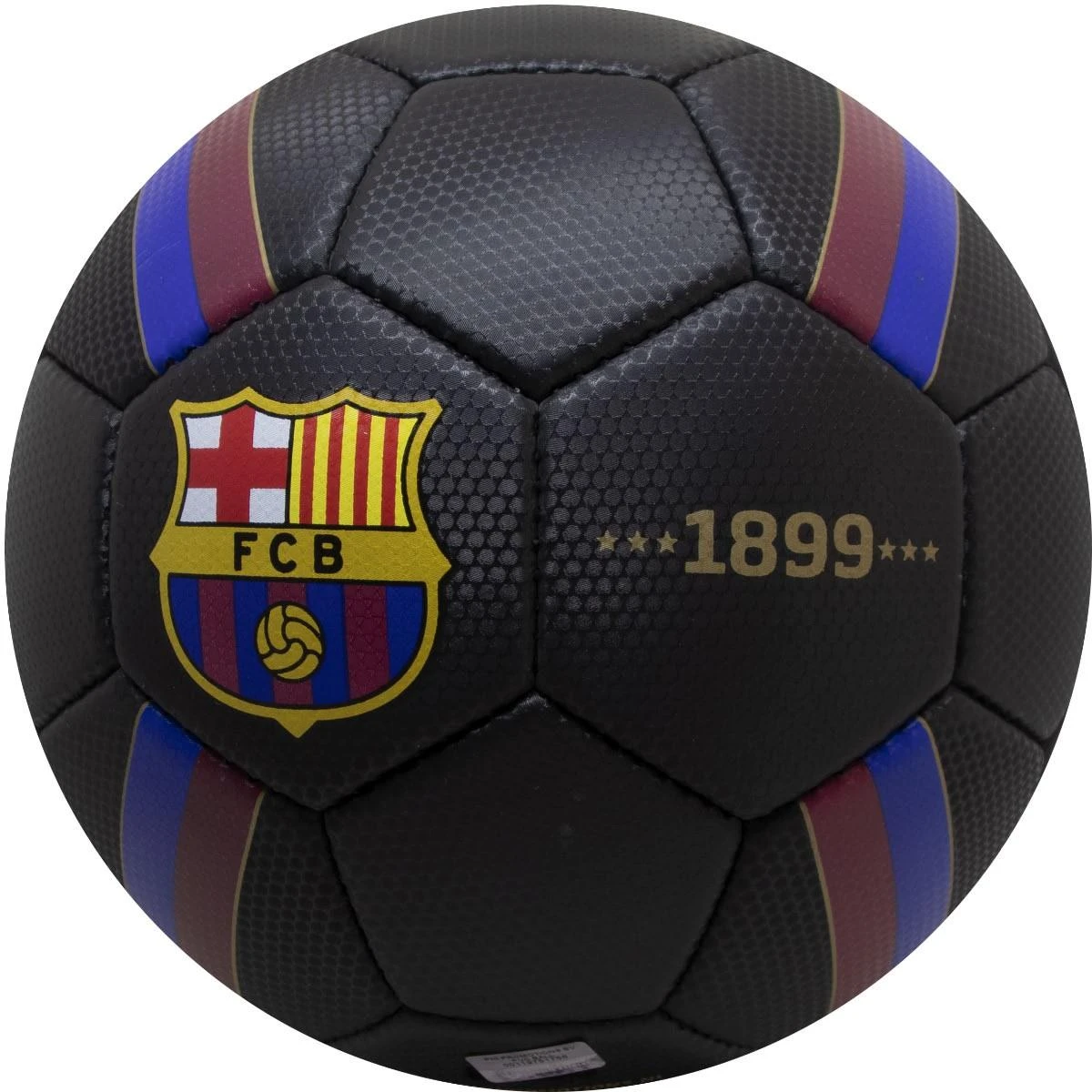 futbolo kamuolys FC Barcelona juodas R.5