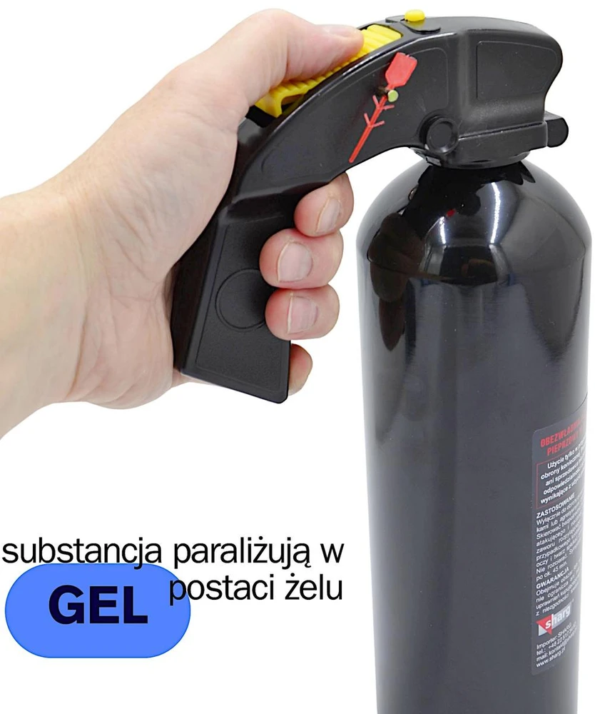 SHARG Gaz pieprazowy Sharg Graphite Gel 3mln SHU 750ml HJ