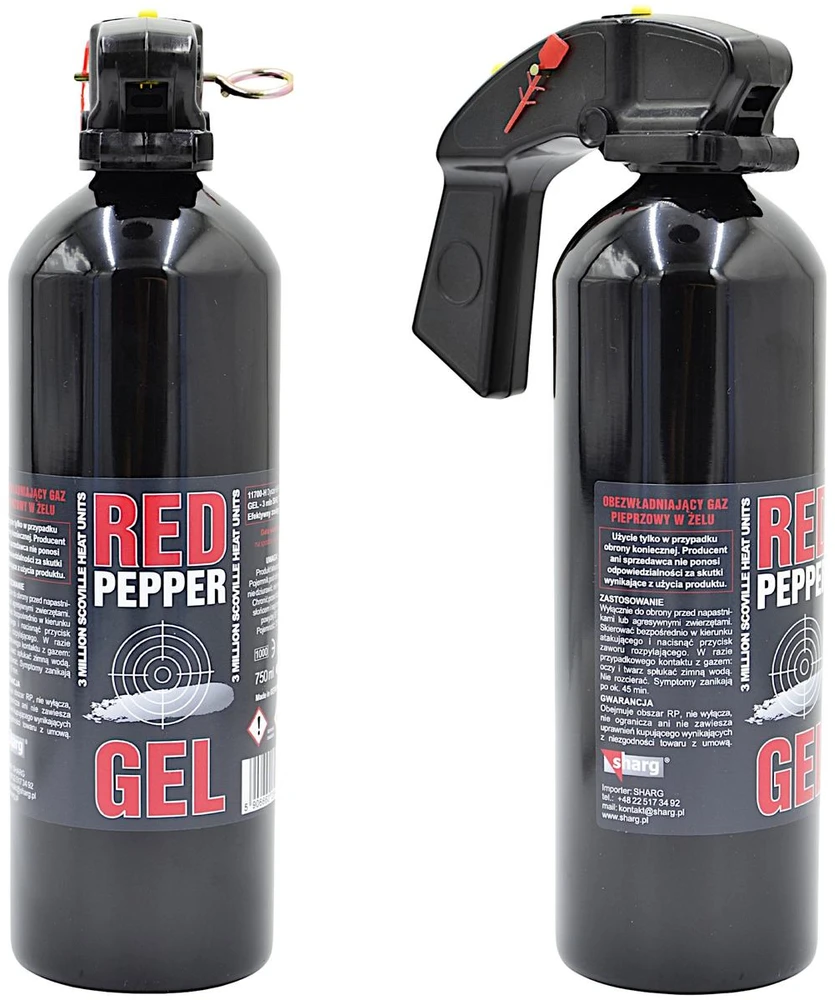 SHARG Gaz pieprazowy Sharg Graphite Gel 3mln SHU 750ml HJ