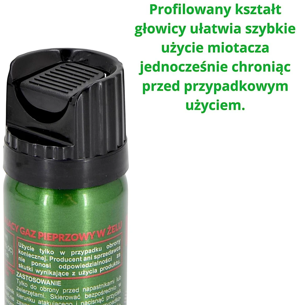 SHARG pipirinės dujos Sharg NATO gynybinis gelis 2 ml kūgis 50 ml