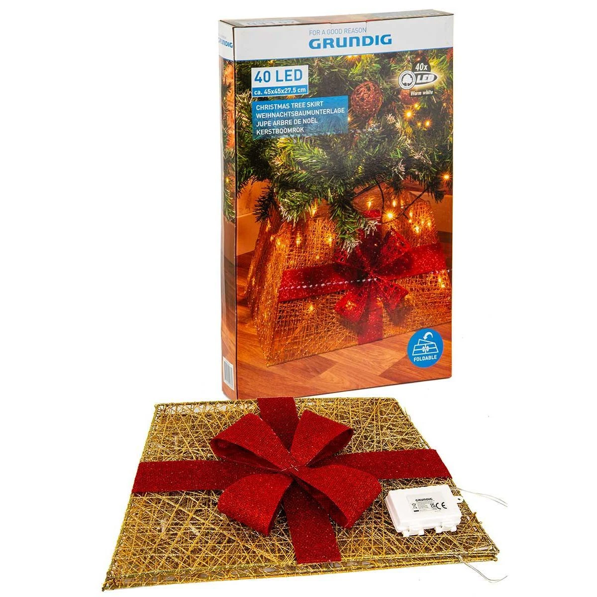 Grundig KALĖDŲ EGLUTĖS SIJONAS 40X LED