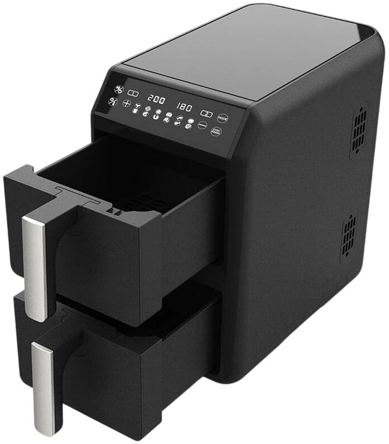 Neriebalų gruzdintuvė 2400 W, 5,0 l + 5,0 l vertikali MAESTRO