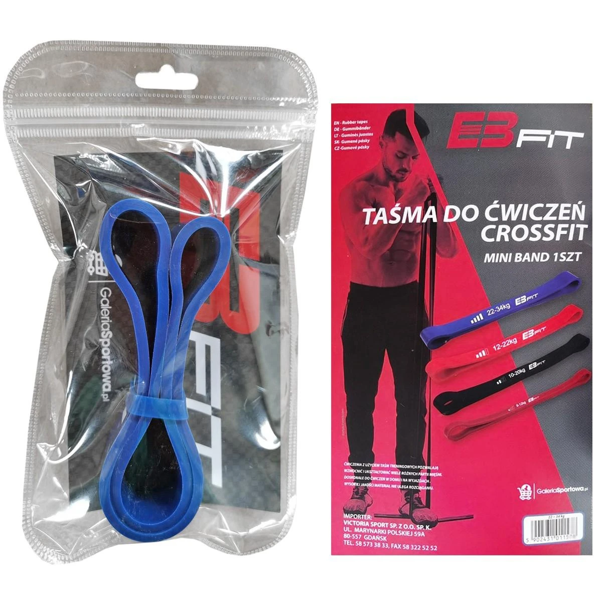 fitneso juosta mini 22-34 kg enero fit