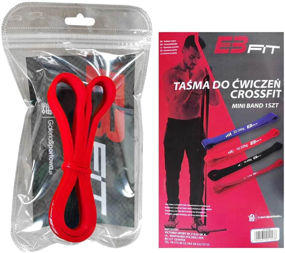 Enero Fitneso guma Mini Band 8–12 kg