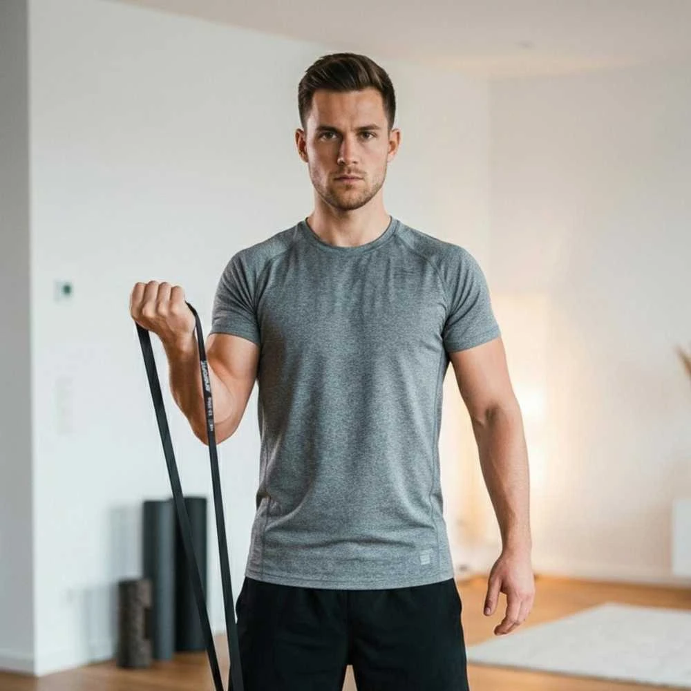 Pasipriešinimo guma EB FIT 12 - 25 kg, juoda