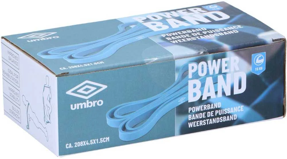 Umbro - Atsparumo mankštai guma 15 kg (Mėlyna)