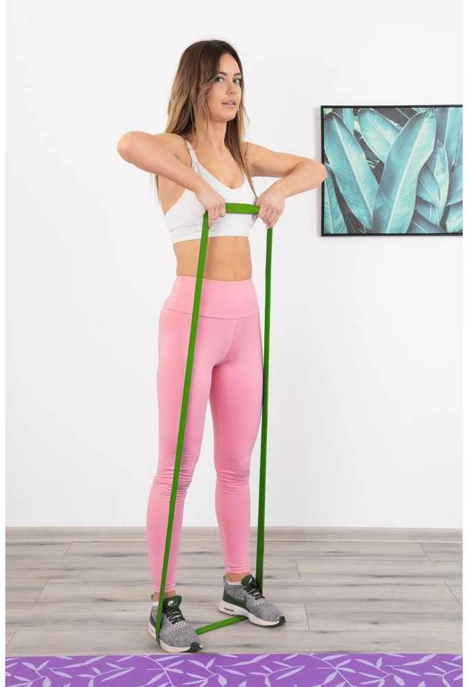 Žalia guminė juosta 25–60 kg Enero Fit