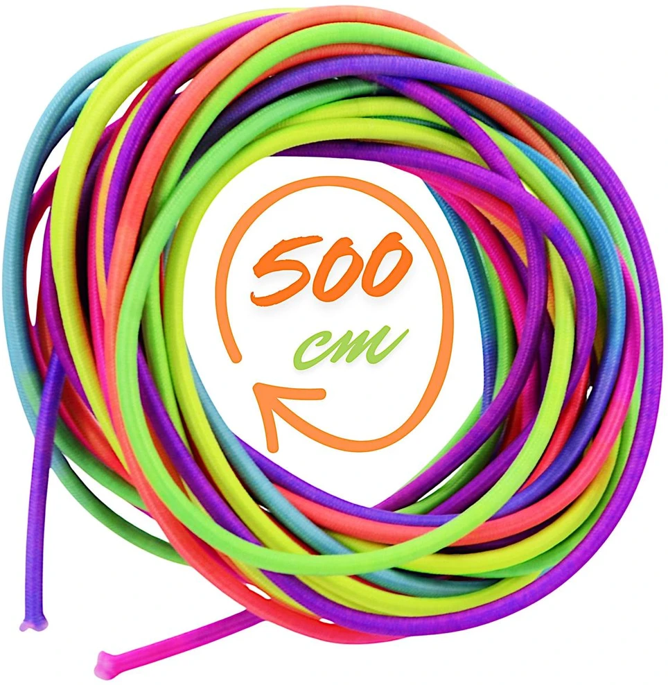 GUMA TRENINGOWA DO SKAKANIA 500CM MULTIKOLOR ENERO FIT