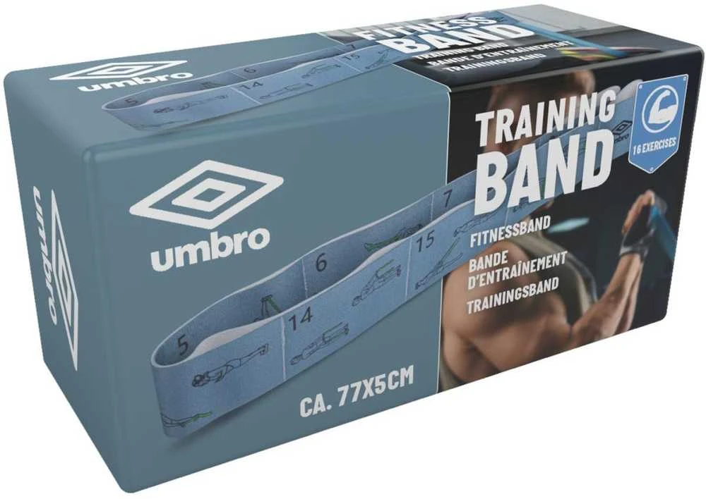 Umbro - Guminė pasipriešinimo juosta mankštai (Mėlyna)