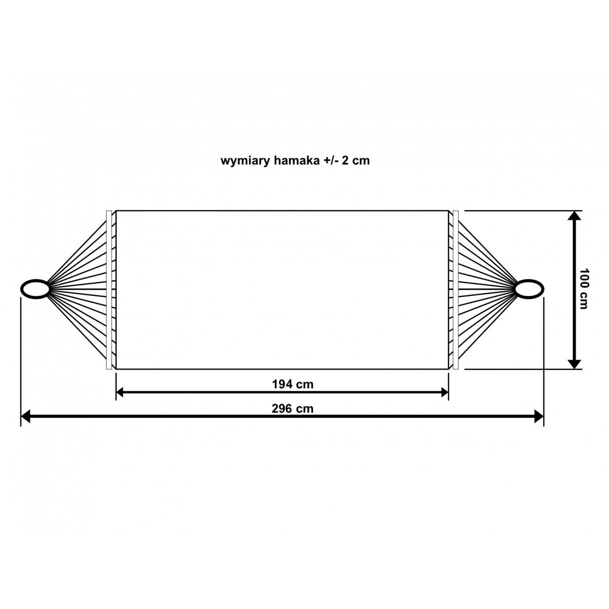 Hamakas Royokamp Standart 1019062, 200x100cm, 1 asmeniui