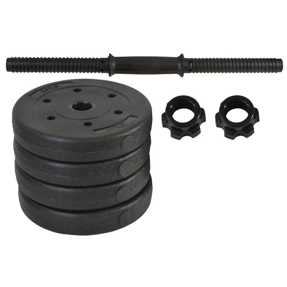 Keičiamo svorio hantelis EB Fit, 11kg (10+1)