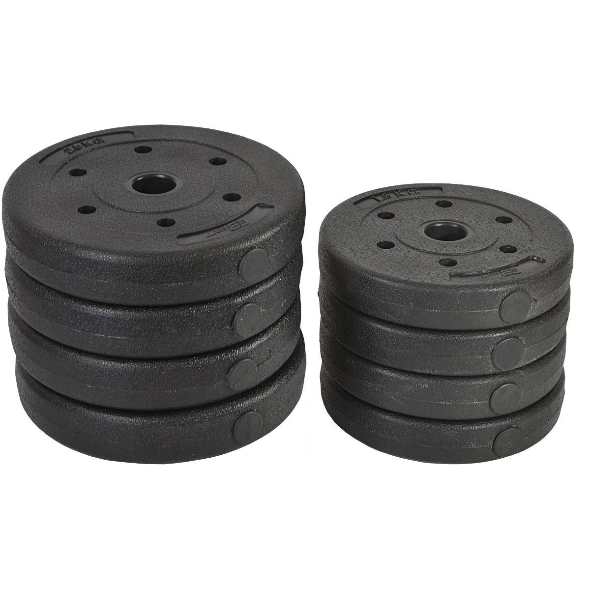 Keičiamo svorio hanteliai EB Fit, 16kg (2x8kg)