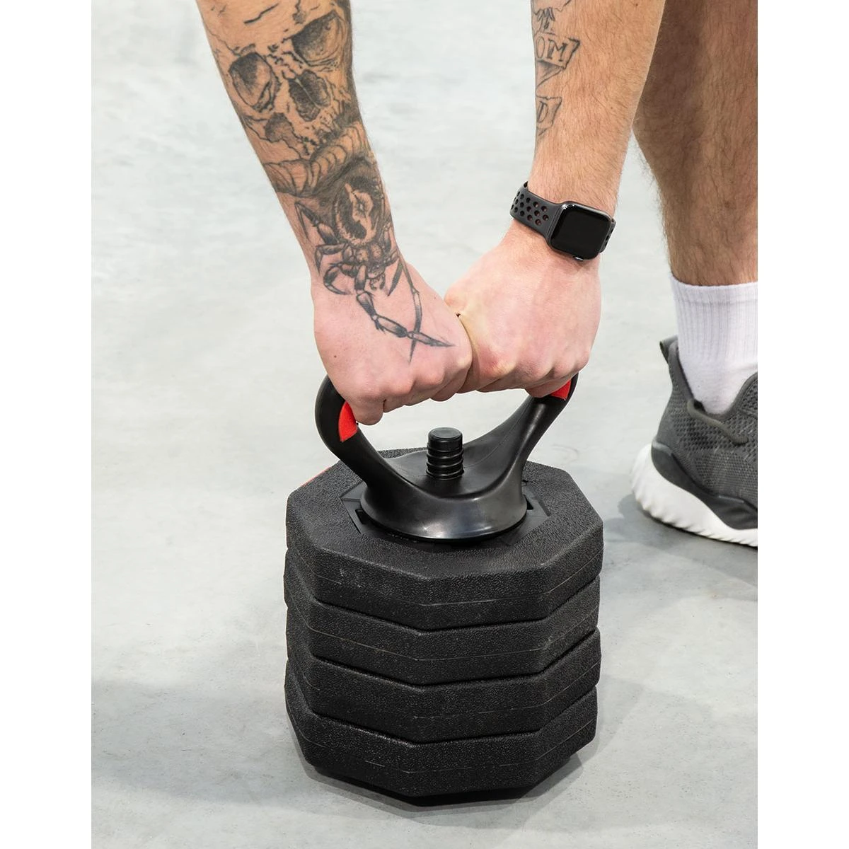 Kompozicinė 10 kg ketlebėlis EB Fit
