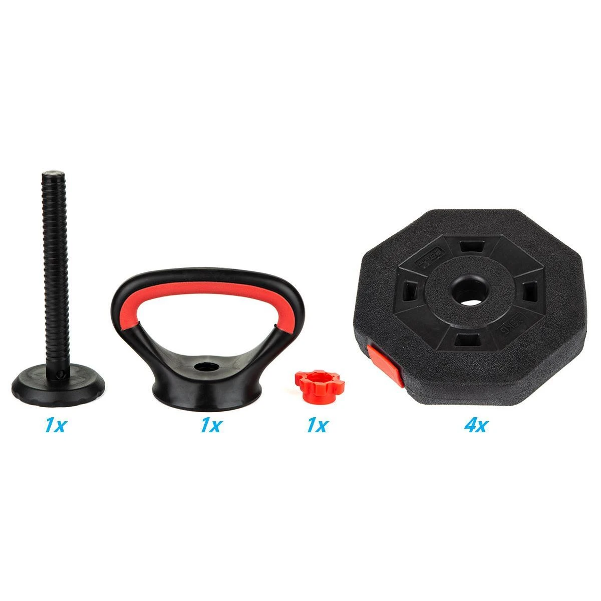 Kompozicinė 10 kg ketlebėlis EB Fit