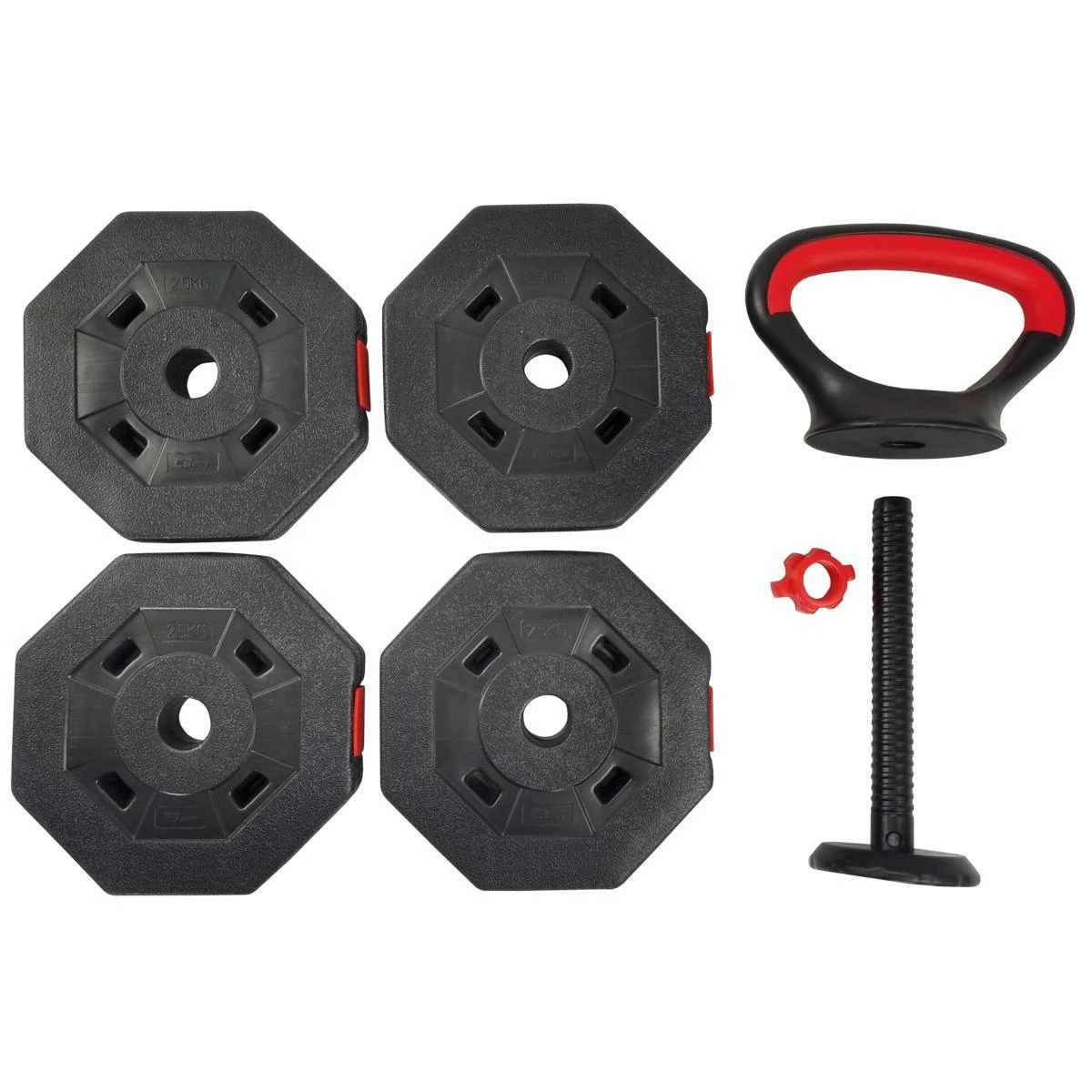Kompozicinė 10 kg ketlebėlis EB Fit