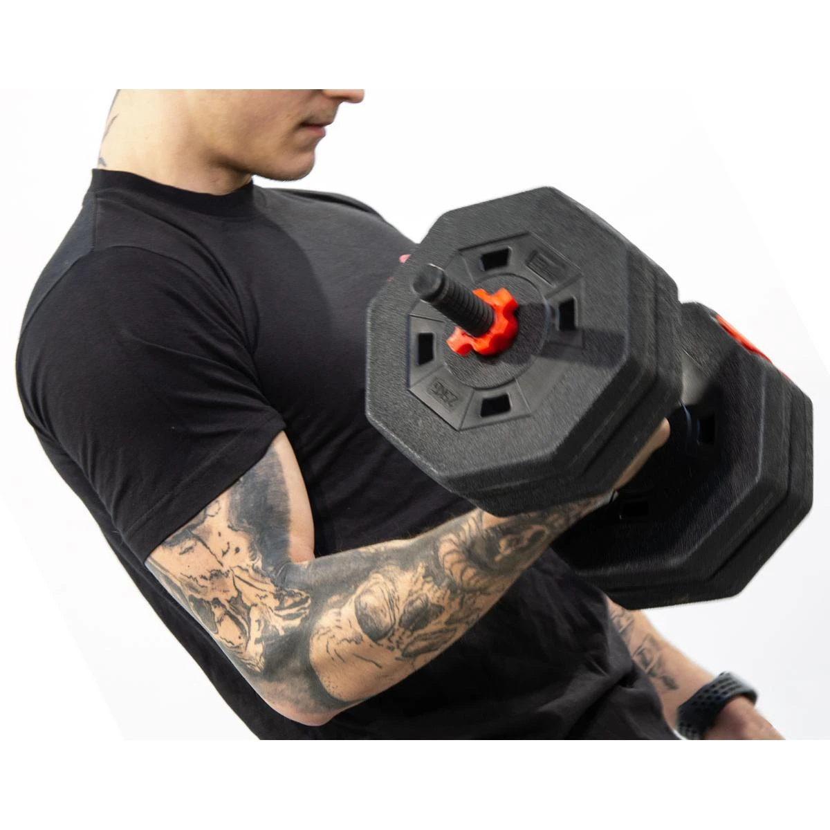 Keičiamo svorio hantelis EB Fit 2in1, 10kg