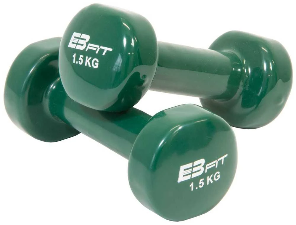 Vinilinė hantelė 1,5kg Enero Fit