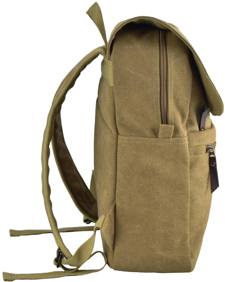 Jaunimo kuprinė CANVAS Ruda SEMI LINE