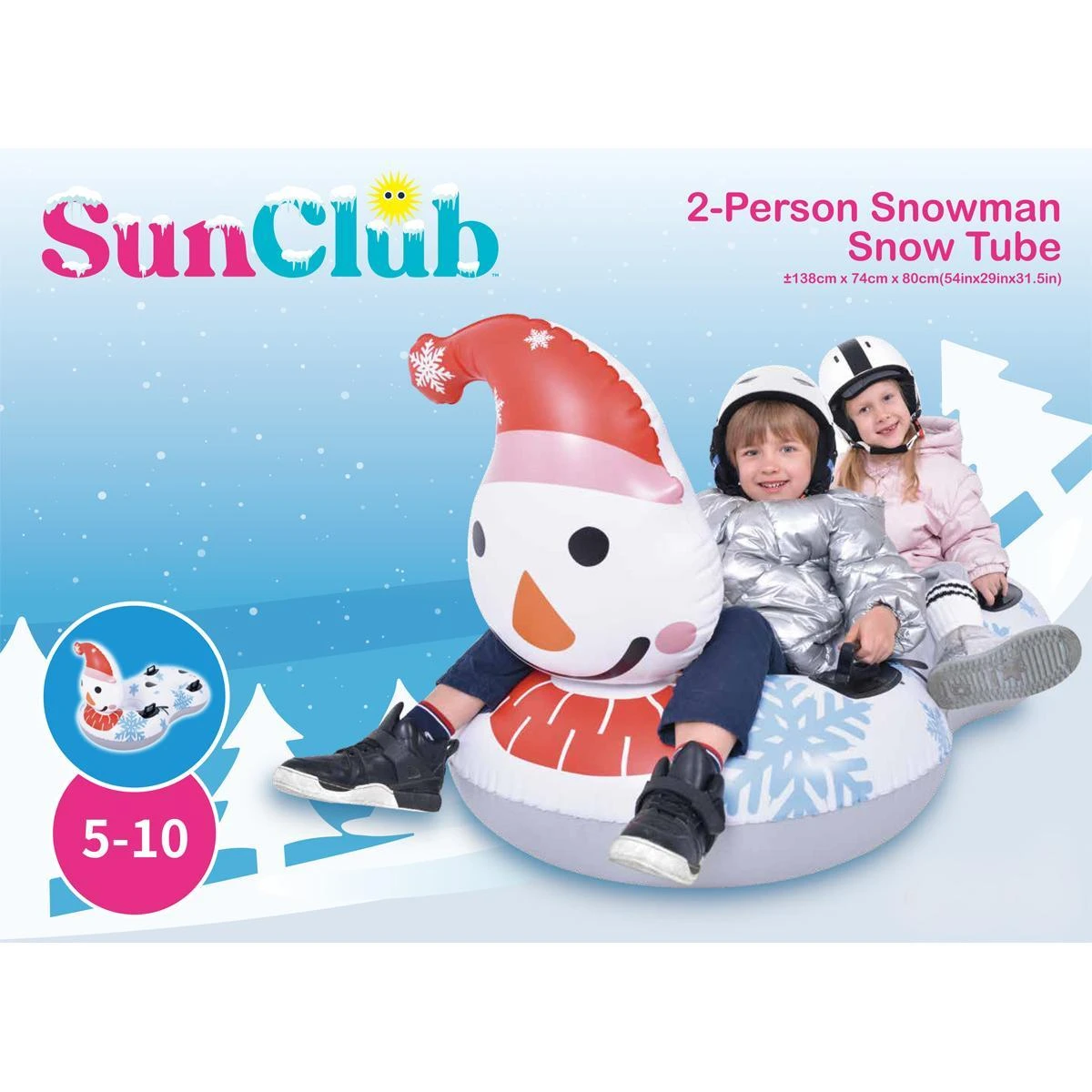 Jilong Pripučiamos rogutės Sun Club Snowman
