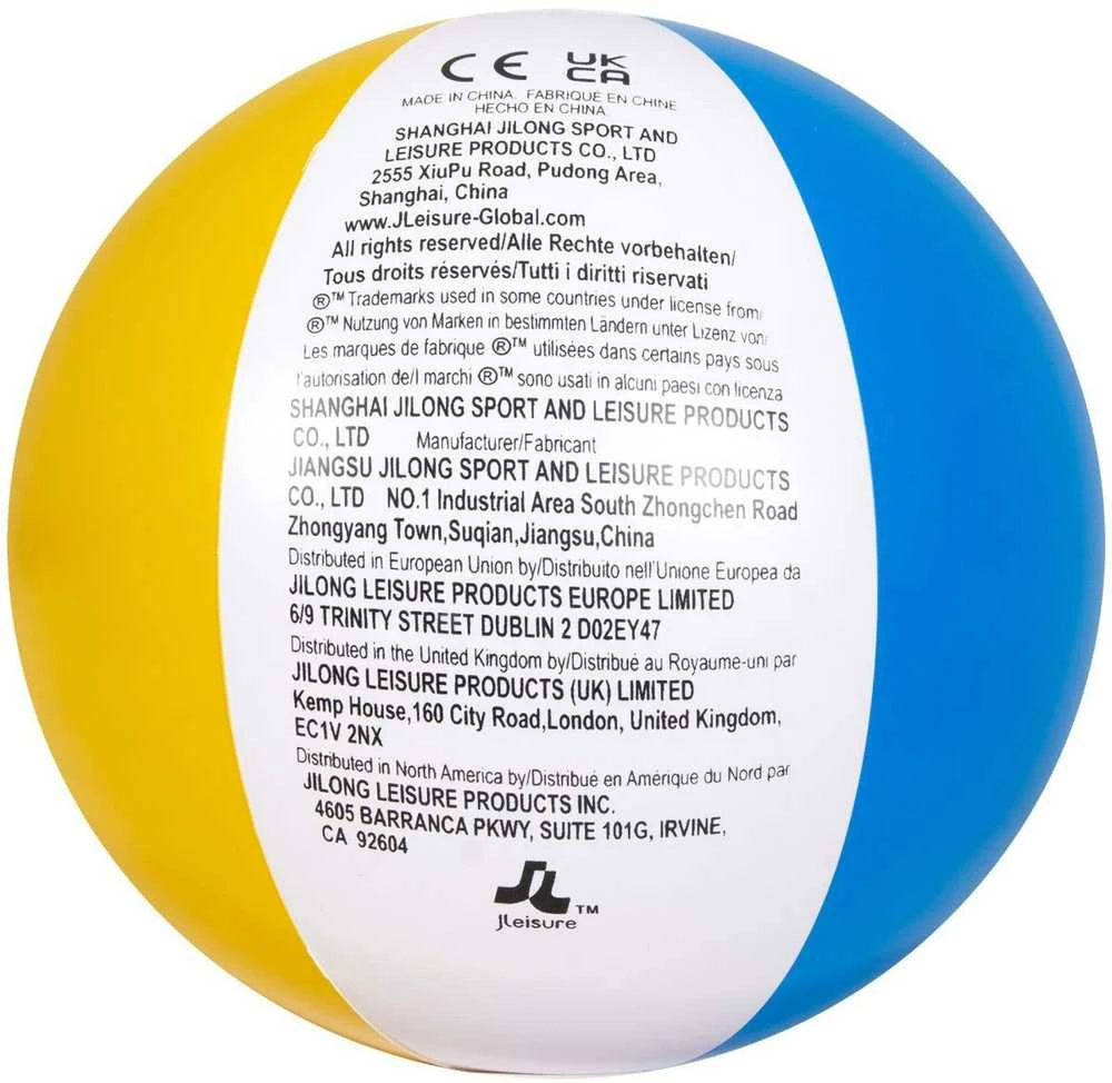 Sunclub Pripučiamas Paplūdimio Kamuolys 40 cm