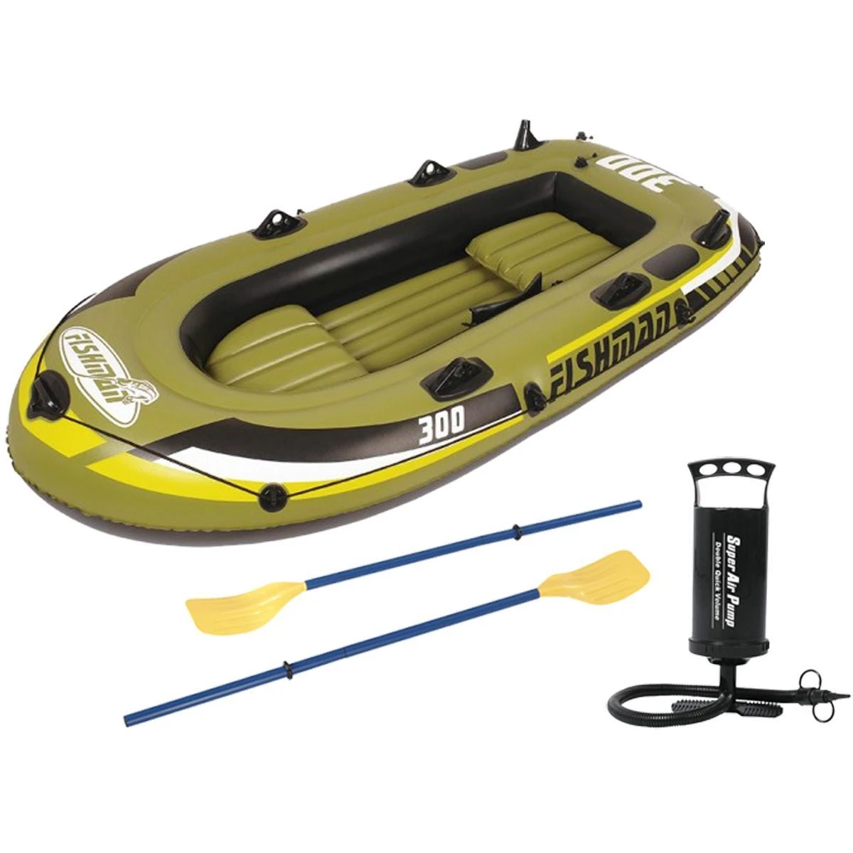 Jilong PONTON FISHMAN 300 SET pripučiama valtis