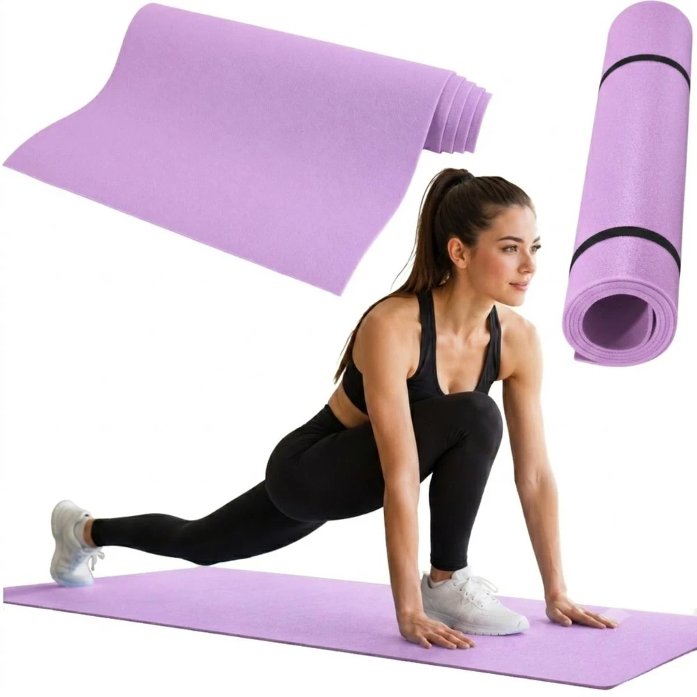 Enero Jogos kilimėlis Eb Fit, 180x61x0,4 cm, violetinis