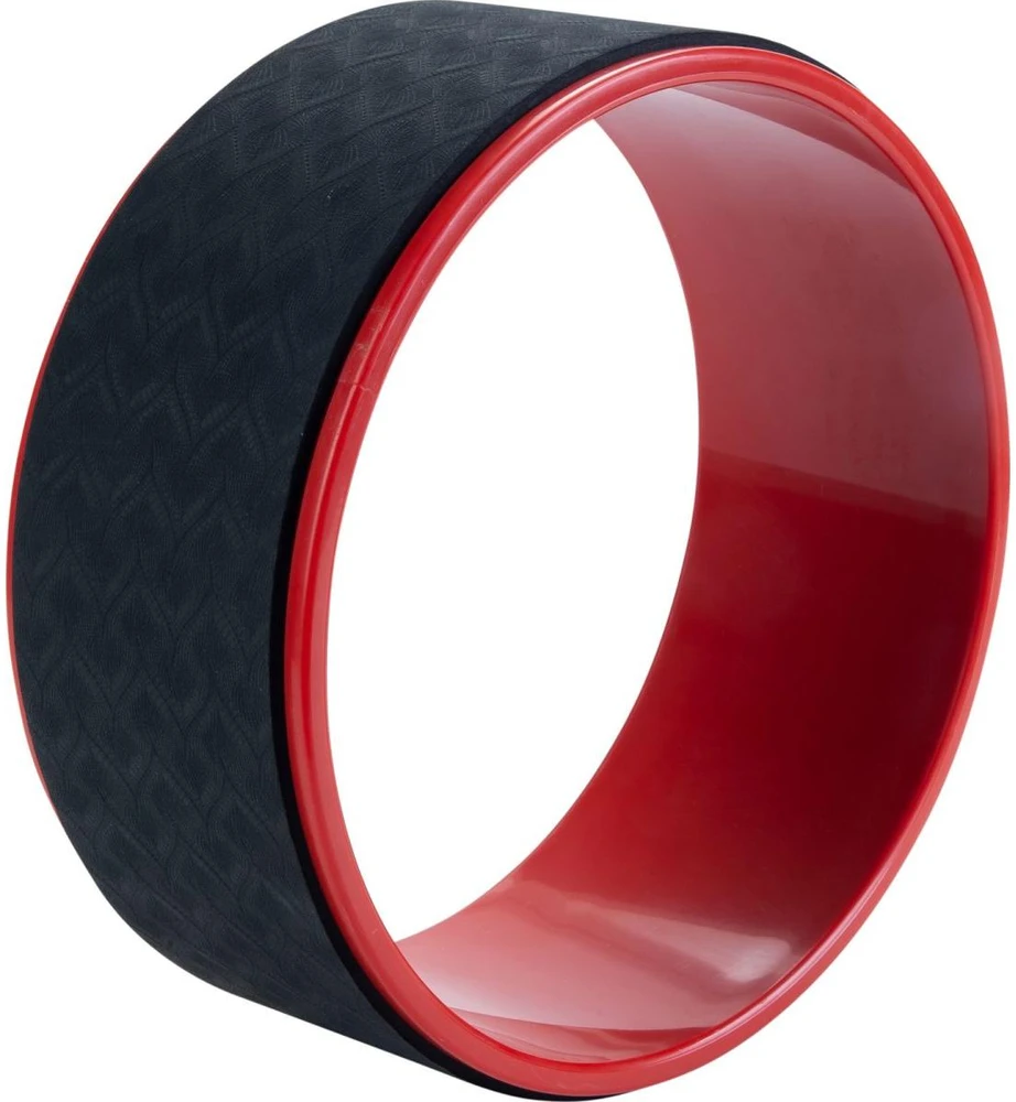 Pure2Improve Yoga Wheel 30 cm Juodas ir raudonas
