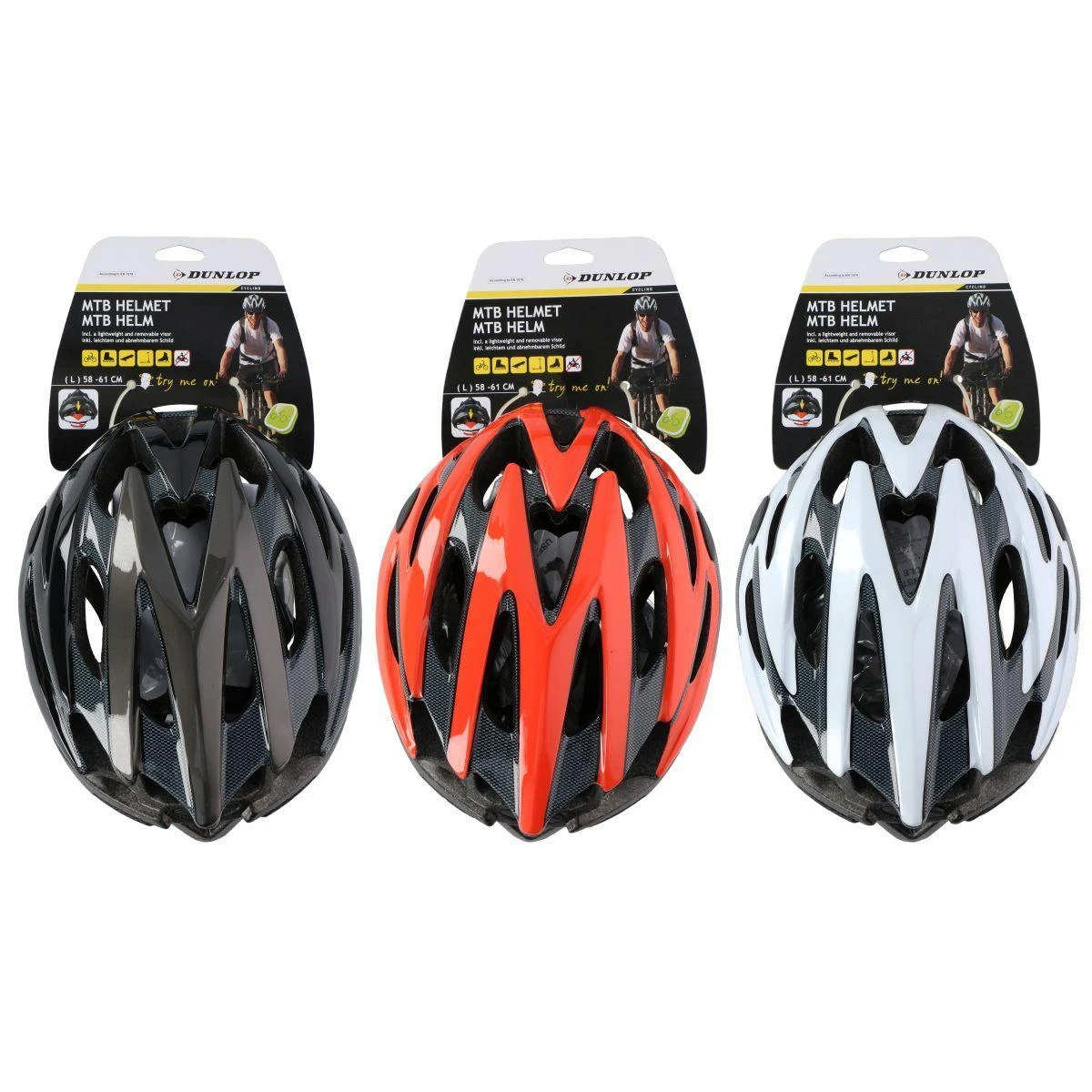 Reguliuojamas dviratininko šalmas Dunlop M