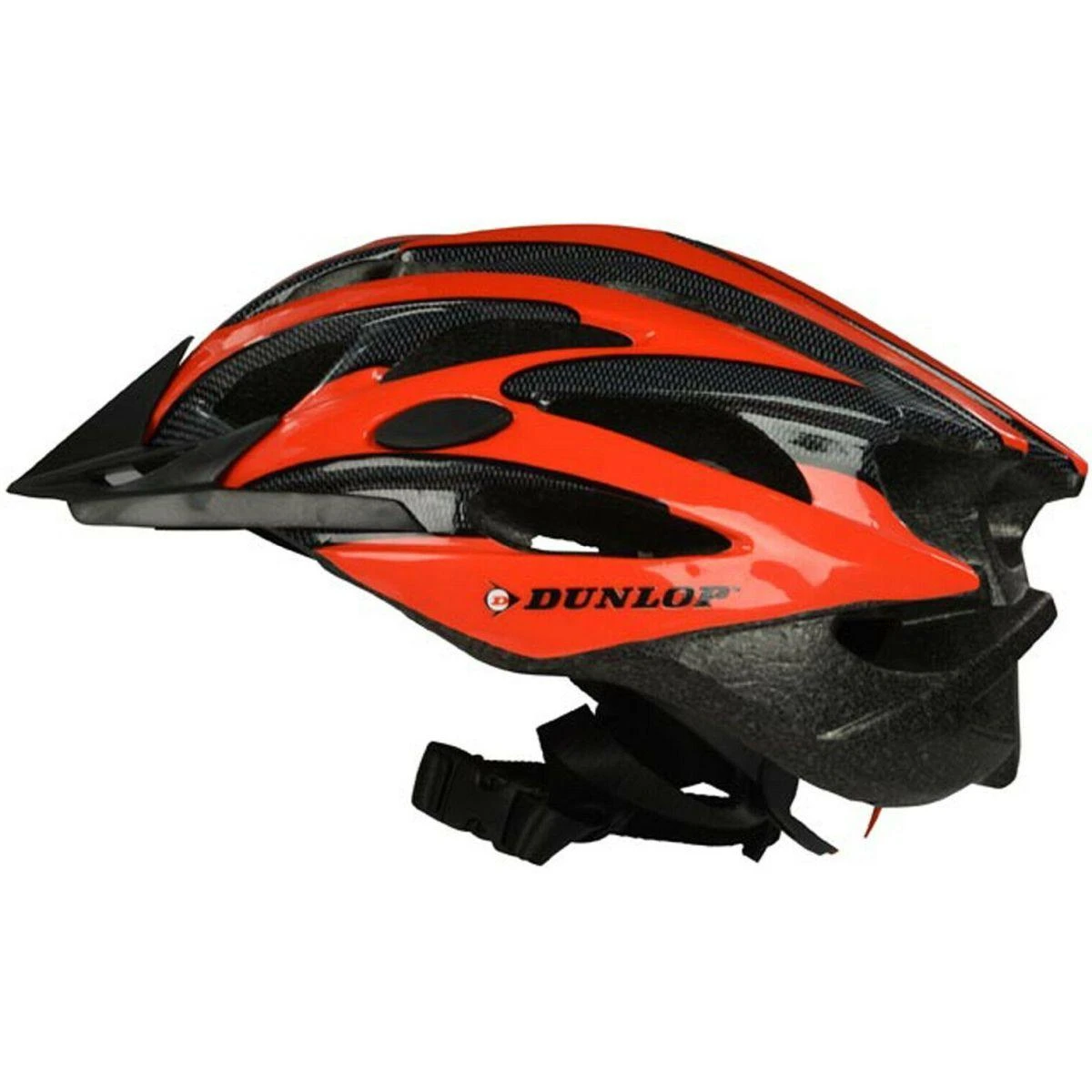 Dunlop MTB dviratininko šalmas su reguliavimu M dydis koralinis