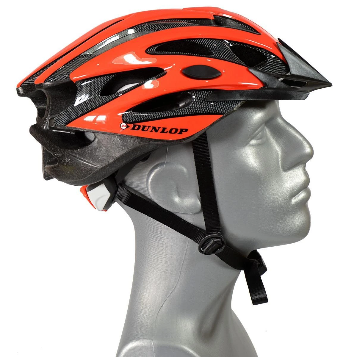 Dunlop MTB dviratininko šalmas su reguliavimu M dydis koralinis