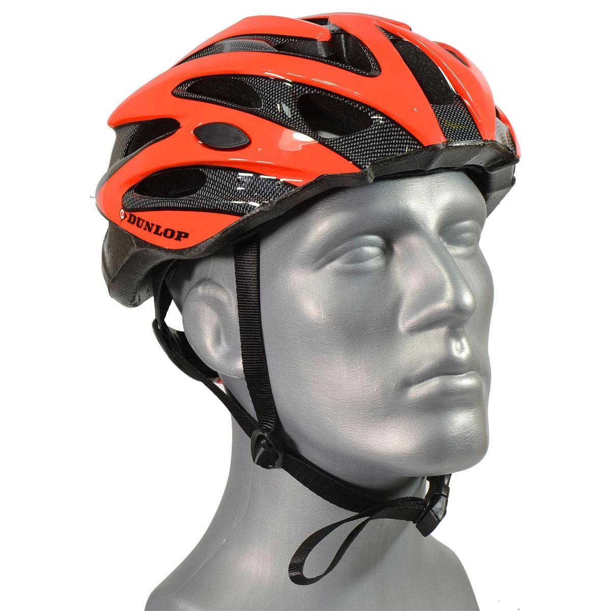 Dunlop MTB dviratininko šalmas su reguliavimu M dydis koralinis