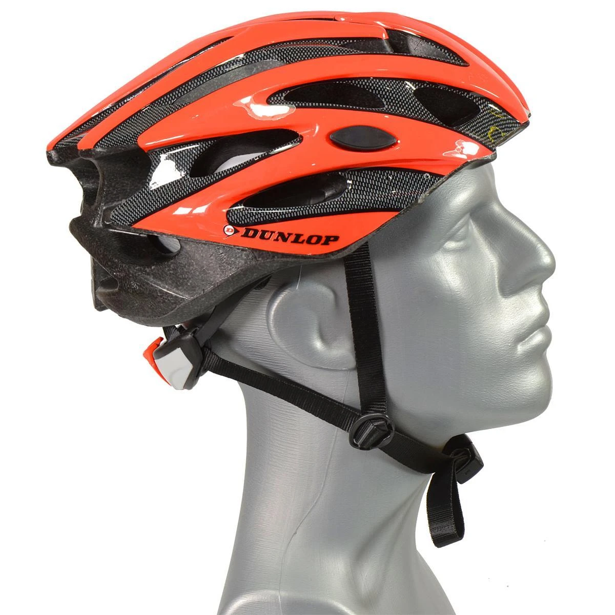 Dunlop MTB dviratininko šalmas su reguliavimu M dydis koralinis