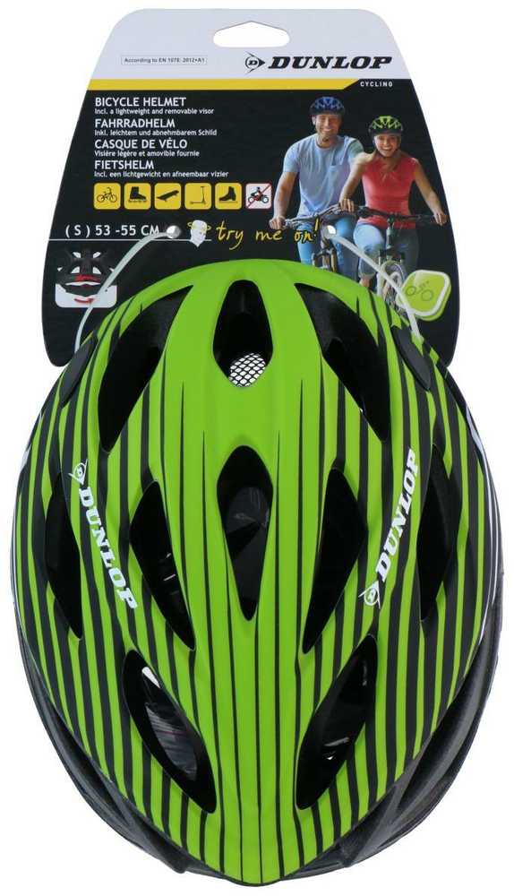KASK ROWEROWY REGULOWANY Žalias DUNLOP R.M