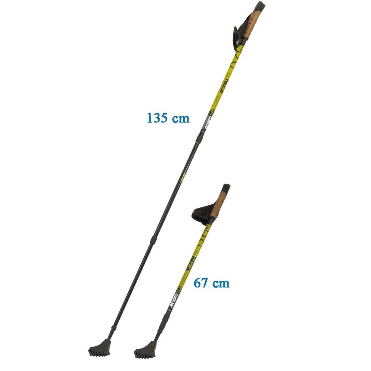 nordic walking lazdos su dėklu enero newicon