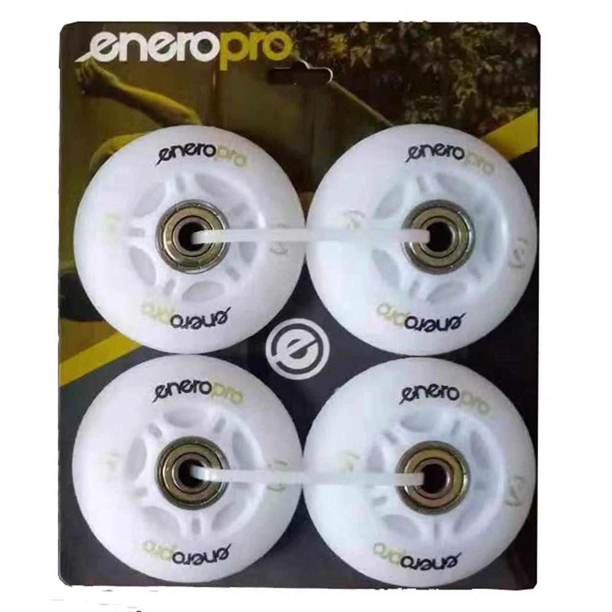 Riedučių ratukai Enero Pro LED 64 mm