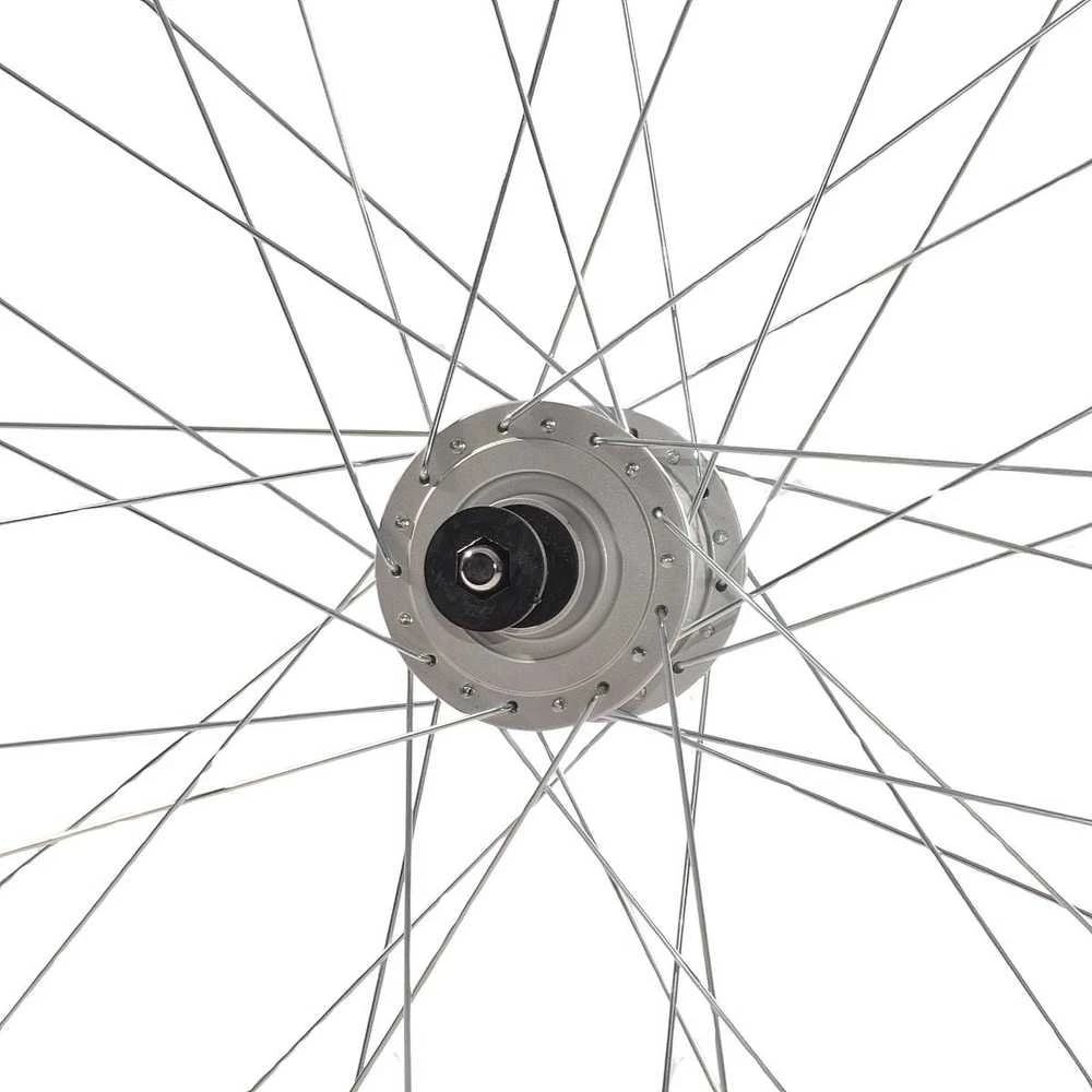 28 colių priekinis Shimano ratai