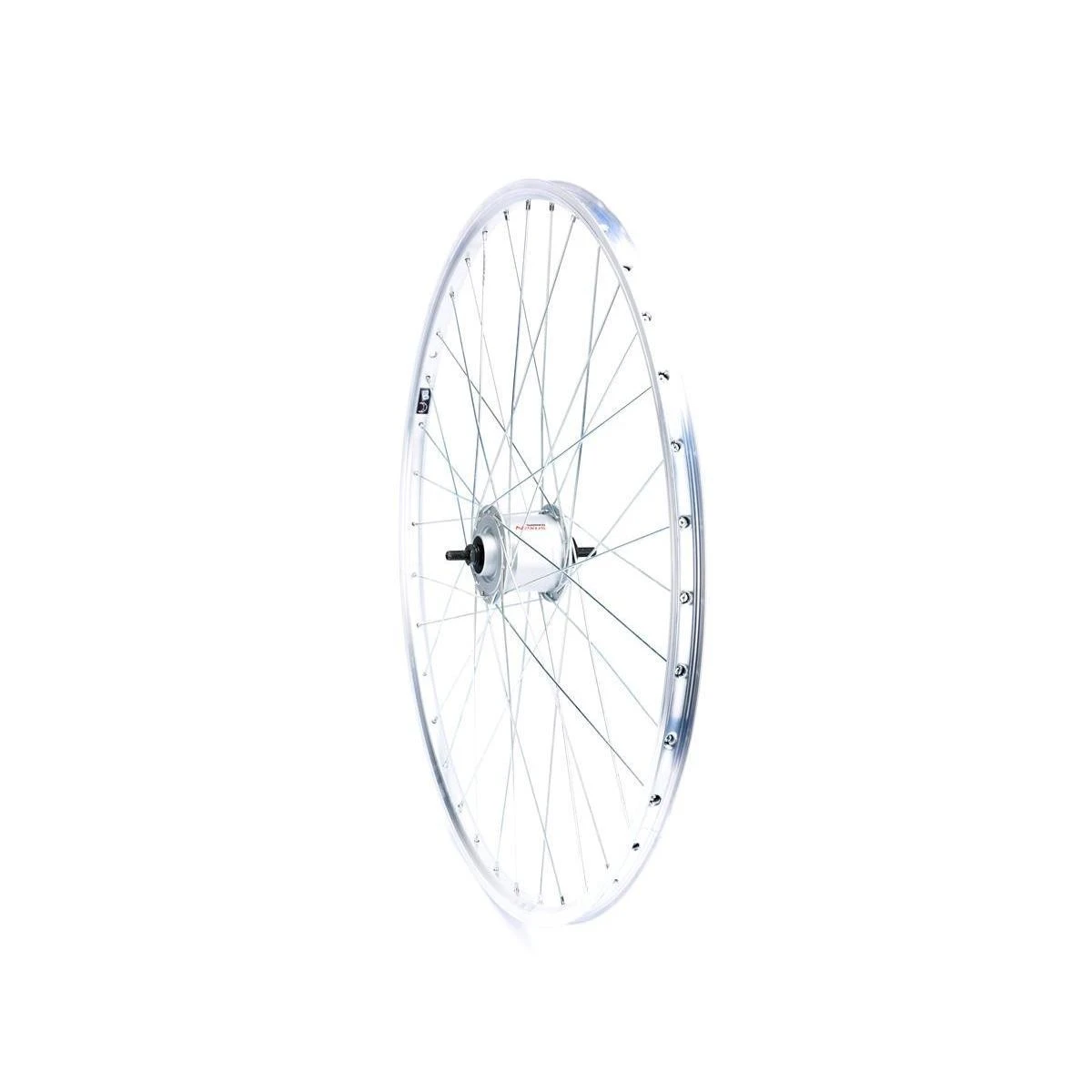 28 colių priekinis ratas su Shimano stebule